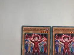 Yugioh! 3x Gimmick Puppet Little Soldiers INFO-EN007 Common 1st Ed NM - Image 8