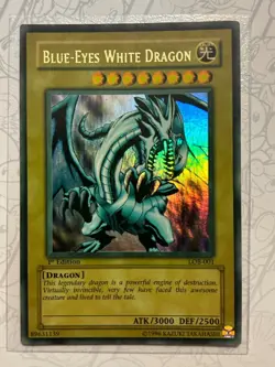 Blue-Eyes White Dragon LOB-001 The Legend of Blue Eyes White Dragon 1st Edition - Image 1