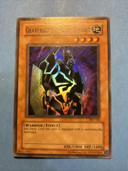 Gearfried the Iron Knight PSV-101 Pharaoh's Servant-Unlimited Super Rare NM - Image 1