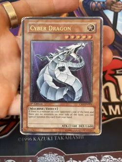 Cyber Dragon CRV-EN015 Ultimate Rare 1st Edition EURO POOR Yugioh - Image 5