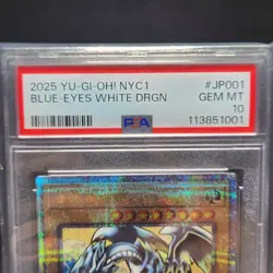 PSA 10 Yu-Gi-Oh! Blue-Eyes White Dragon Ukiyoe Edition 25th Anniversary From JP - Image 4