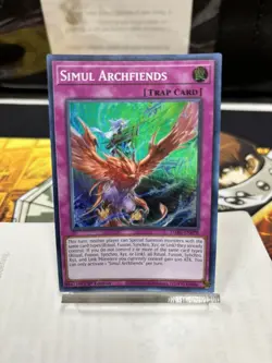 Yu-Gi-Oh! Simul Archfiends 1st Ed. DABL-EN078 Super Rare NM/LP x1 - Image 1