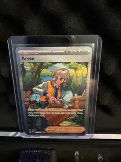 PokÃ©mon TCG Scarlet & Violet Arven #249/198 Ultra Rare Full Art Holo Card - Image 1