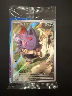 N's Zorua Svp189 ETB Promo card PokÃ©mon TCG Journey Together Sealed - Image 1