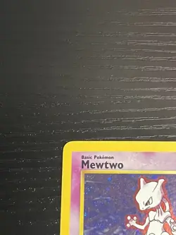 Pokemon TCG Mewtwo 10/130  Base Set 2 Holo Rare Vintage Card WOTC 2000 LP - Image 3