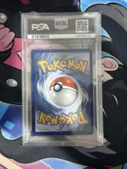 Pokemon TCG M Gengar EX XY166 Holo Black Star Promo Card PSA 8 - Image 2