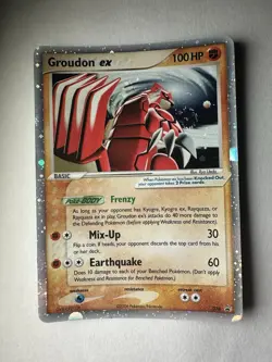 Pokemon 2006 Nintendo Promos Groudon EX Black Star Promo Card #38 - Image 1
