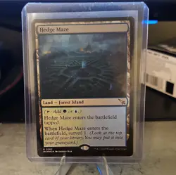 Hedge Maze Karlov Manor Rare Regular #262 NM MTG - Image 1