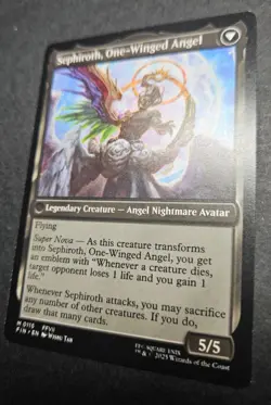 MTG - Sephiroth, Fabled SOLDIER - Final Fantasy FIN M 0115 - NM Pack Fresh - Image 5