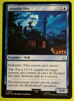 Assassin Den ACR 281 MTG NM/M Never Played - Image 1