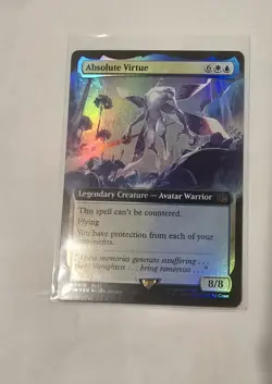 MTG Final Fantasy Absolute Virtue FOIL Extended Art - Image 1