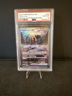 2023 Pokemon PSA 10 Ting-Lu ex #263/193 Paldea Evolved Special Illustration Rare - Image 1