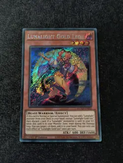 Yugioh Lunalight Gold Leo DUAD-EN005 Secret Rare (SR) Duelist's Advance 1st Ed - Image 1