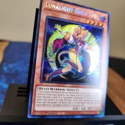 Yugioh Lunalight Gold Leo DUAD-EN005 Secret Rare (SR) Duelist's Advance 1st Ed - Image 3