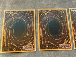 Yugioh 3x Ghost Mourner & Moonlit Chill RA02-EN015 Quarter Century Secret NM 1st - Image 5