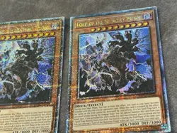 Yugioh 3x Lord Of The Heavenly Prison Quarter Century Secret RA03-EN029 1st NM - Image 3