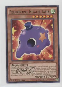 Performapal Inflater Tapir 1st Ed. YuGiOh The Dark Illusion #TDIL-EN004 06pr - Image 1