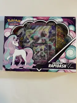 Sword & Shield  Pokemon tcg galarian rapidash V Box - Image 1