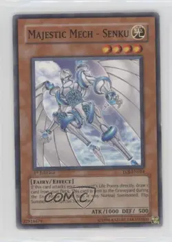 Majestic Mech - Senku 1st Ed. YuGiOh Enemy of Justice #EOJ-EN014 2006 0nr3 - Image 1