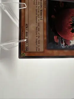 Red-Eyes B. Chick YuGiOh 1st Edition Trading Card SD1-EN007 - Image 5