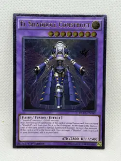 Yugioh! - El Shaddoll Construct - DUEA-EN049 - 1st Edition - Ultimate Rare - NM - Image 1
