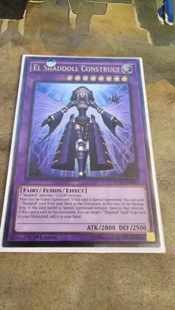 Yugioh! - El Shaddoll Construct - DUEA-EN049 - 1st Edition - Ultimate Rare - NM - Image 1