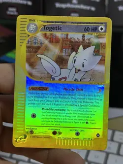 #2 Togetic 39/147 Aquapolis 2002 Reverse Holo Rare Pokemon Card TCG - Image 3