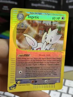 #2 Togetic 39/147 Aquapolis 2002 Reverse Holo Rare Pokemon Card TCG - Image 6