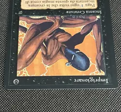 MTG Imprison Legend Regular Rare Banned Italian Card Christopher Rush 1994 NM - Image 4