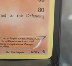 Pokemon 2011  Excadrill Emerging Powers Holo 56/98 Card LP - Image 4