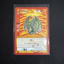 2022 Metazoo Wilderness 1st Edition Iowa Dragon Reverse Holo 17/165 RH TCG Card - Image 1