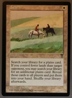 Tithe - MTG - Visions - Magic: The Gathering - Image 1