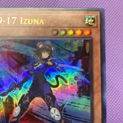 Yugioh Justice Hunters - K9-17 IZUNA - JUSH-EN031 Ultra Rare 1 Edition NM - Image 6
