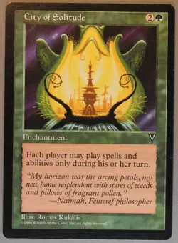 City of Solitude - MTG - Visions - Magic The Gathering - Image 1