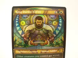 King Darien XLVIII  Foil 344 Dominaria United - Magic the Gathering MTG Card - Image 2