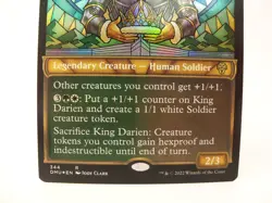 King Darien XLVIII  Foil 344 Dominaria United - Magic the Gathering MTG Card - Image 3
