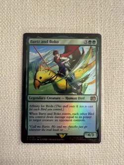 Bartz and Boko Foil R0175 Final Fantasy MTG Magic the Gathering NM - Image 1