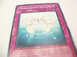 Yugioh! Miraculous Descent EOJ-EN058 Ultimate Rare 1st Edition TCG Card MP - Image 15