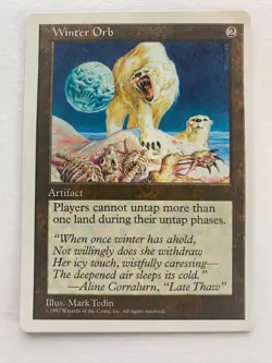 Winter Orb MTG Core Set 5th Edition Regular Magic the Gathering MTG Card - Image 1