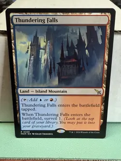 Thundering Falls Karlov Manor Rare Regular #269 MTG - Image 1