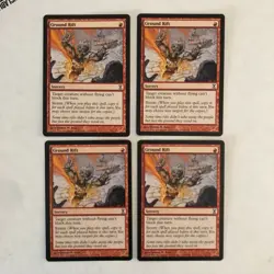 MTG Time Spiral TSP 4x Ground Rift 162/301 NM Magic the Gathering - Image 1