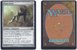 MTG Mirrodin Besieged MBS Flayer Husk 107/155 misprint off-center miscut Magic - Image 1