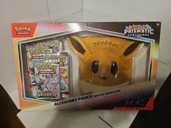 Pokemon Prismatic Evolutions Accessory Pouch Special Collection Sealed - Image 3