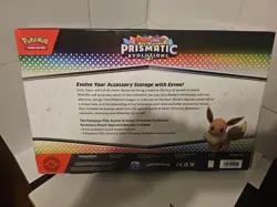 Pokemon Prismatic Evolutions Accessory Pouch Special Collection Sealed - Image 4