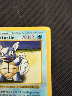Pokemon Wartortle 42/102 1st Edition Shadowless Base Set Card Unplayed NM LOOK! - Image 4