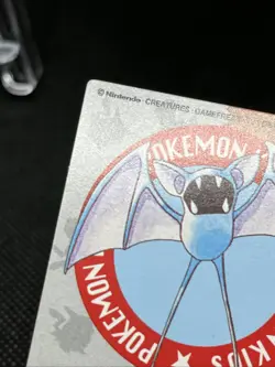 Zubat No. 64 Pokemon Kids Mini Card  1998  Nintendo Bandai Japanese - Image 4