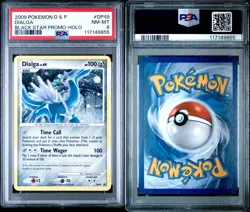 2009 Pokemon Dialga Holo Diamond & Pearl Black Star Promo #DP49 - PSA 8 ðŸ’Ž - Image 3