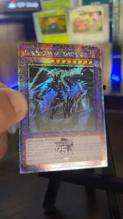 Yugioh Dark Magician The Dragon Knight RA03-EN268 Quarter Century Rare - Image 2