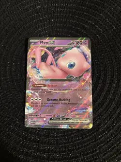 PokÃ©mon Mew EX TCG Scarlet & Violet Holo Double Rare Card 151/165 - Image 2