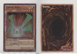 Cipher Wing 1st Ed. YuGiOh Dragons of Legend Unleashed #DRL3-EN028 1k3 - Image 3